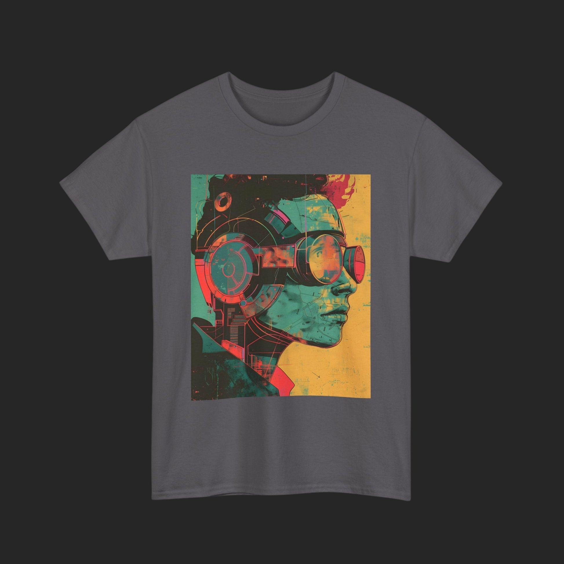 CréaCyborg 1 / t-shirt unisexe - Charcoal