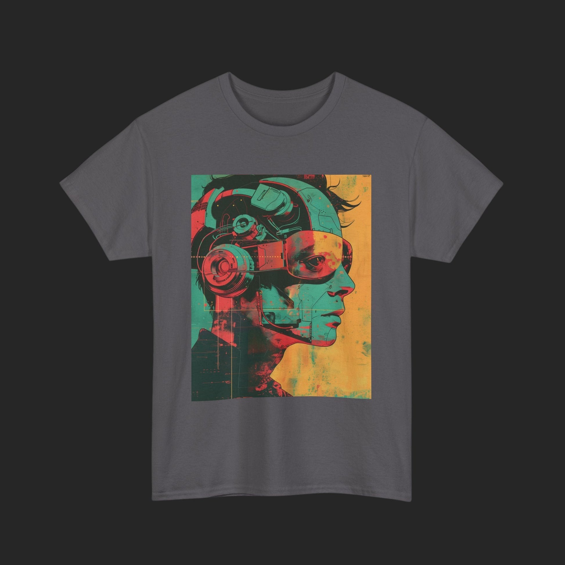 CréaCyborg 2 / t-shirt unisexe - Charcoal