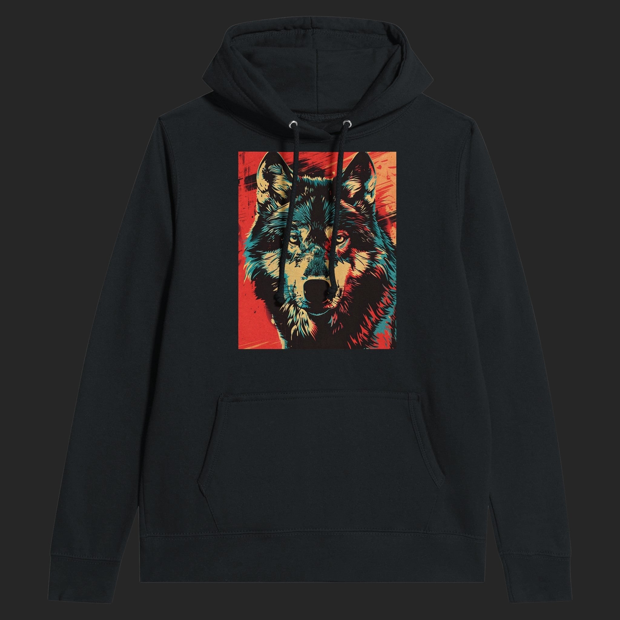 CréaLoup / hoodie femme XS - CréaSimon