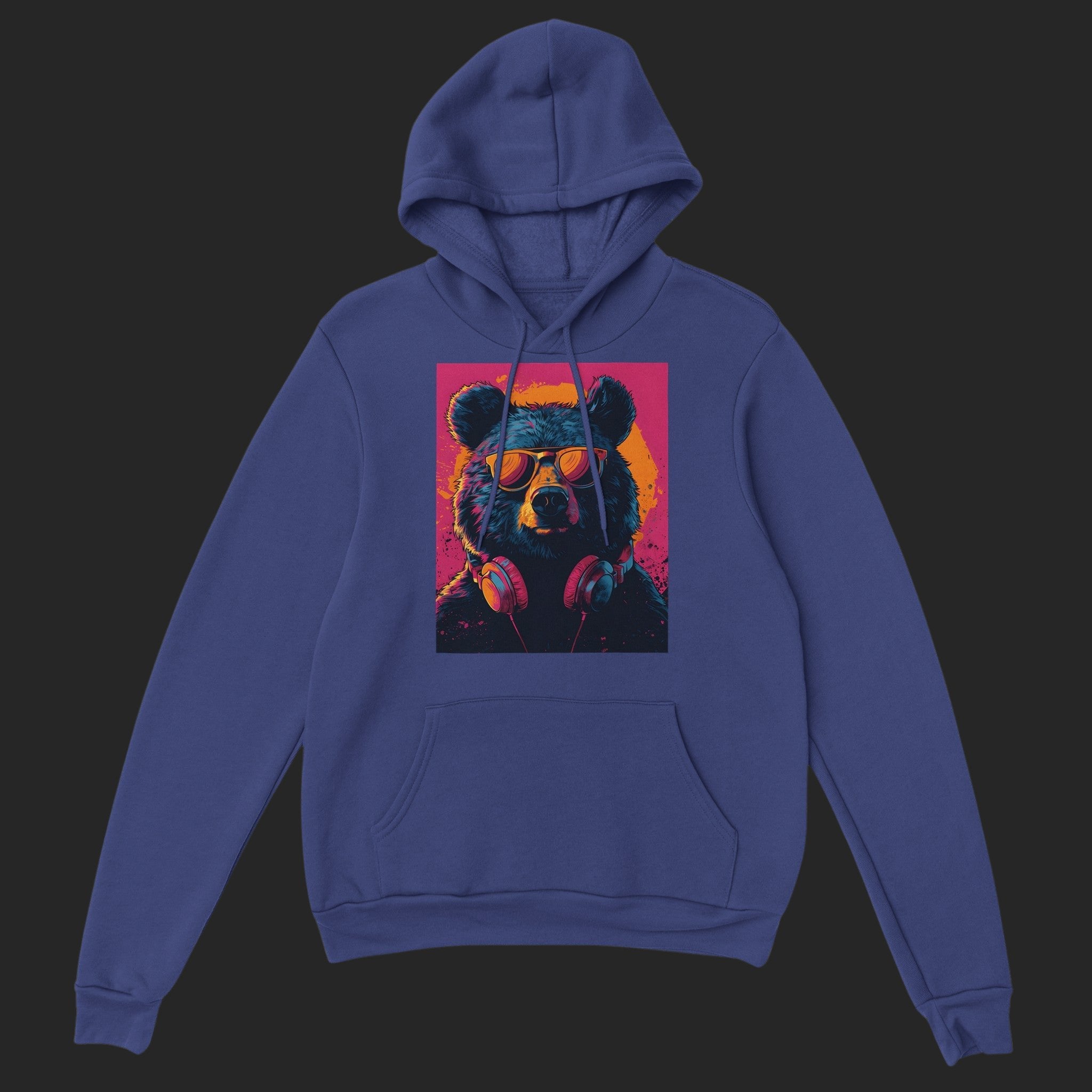 CréaOurs / hoodie homme Purple - CréaSimon