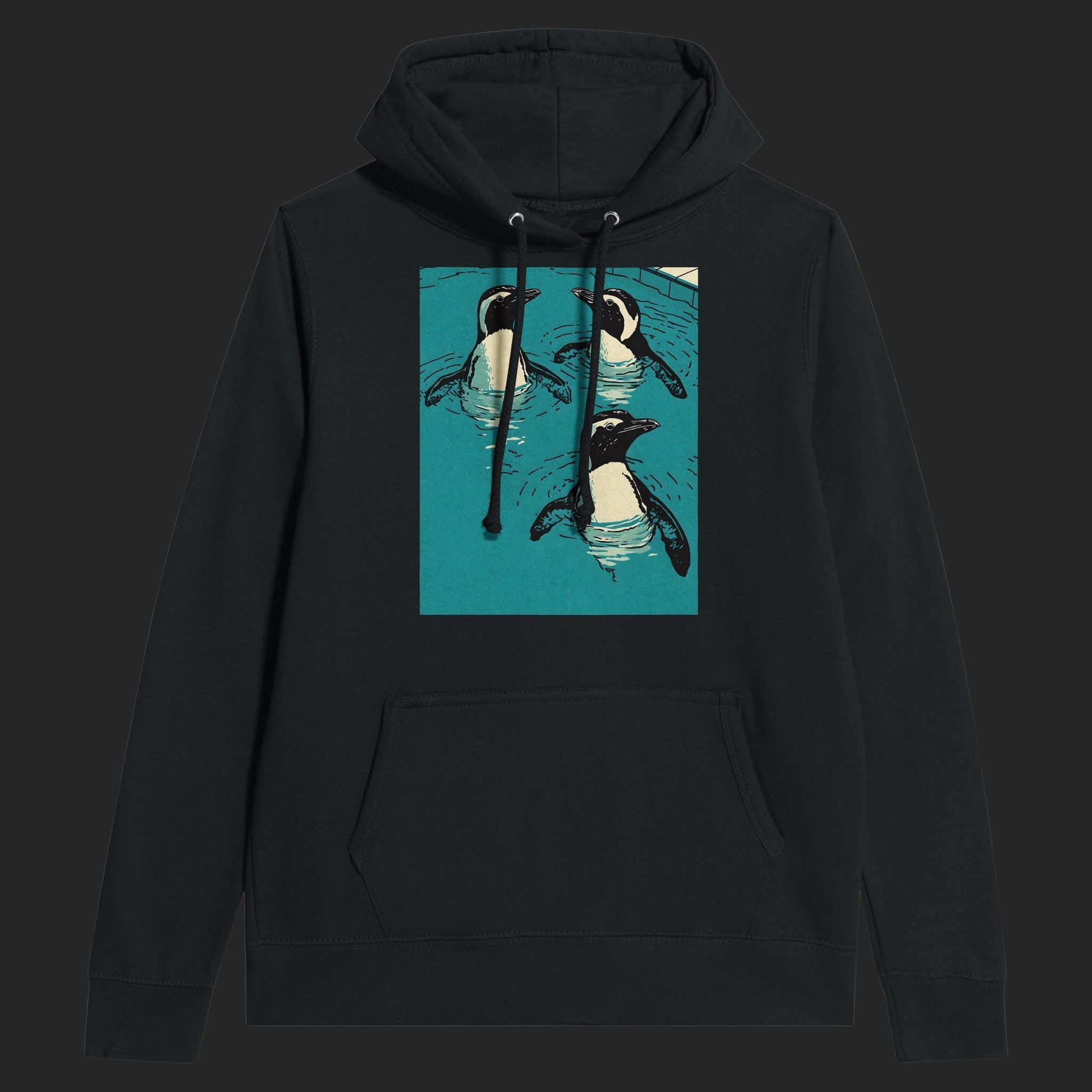 CréaPingouins / hoodie femme XS - CréaSimon